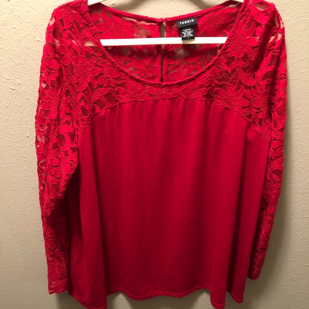Torrid long sleeve dress shirt